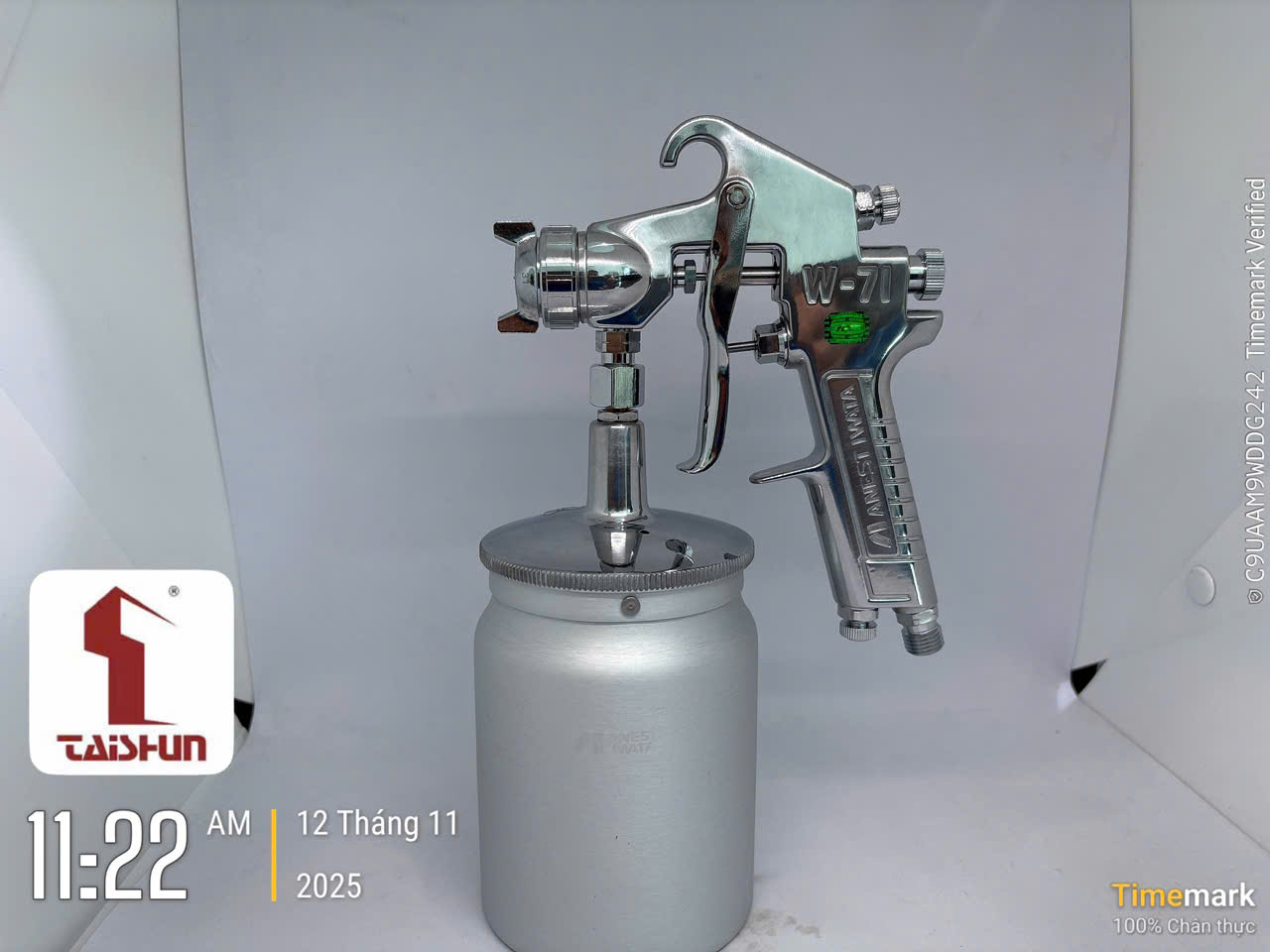 Súng phun sơn W71-3S lỗ phun 1.5mm